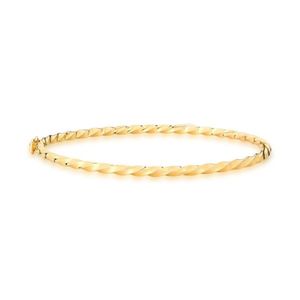 Pulseira Bracelete em Ouro 18k Modelo Algema