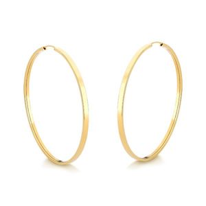 Brinco Argola de Ouro 18k Amarelo