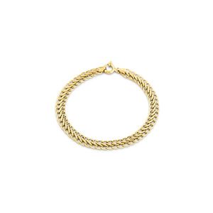 Pulseira de Ouro 18K  Malha Lacraia