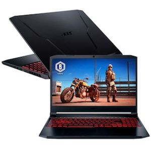 Notebook Gamer Acer Nitro 5 Core i5-11400H 8GB 512GB SSD Tela 15.6 IPS Full HD 144Hz Linux Gutta AN515-57-57XQ