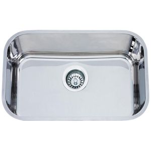 Cuba de Embutir para Cozinha Simples Alto Brilho 59x37x17 Aço Inox Addra