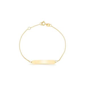 Pulseira de Ouro 18k Infantil Melindrosa