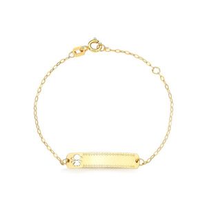 Pulseira Melindrosa Infantil de Ouro 18k Menina