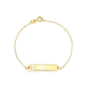 Pulseira Melindrosa Infantil de Ouro 18k Menina