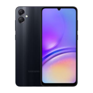 Smartphone Samsung Galaxy A05 Preto 128GB, 4GB RAM, Processador Octa-Core, Bateria de 5000mAh, Tela Infinita de 6.7", Câmera Traseira Dupla, Dual Chip