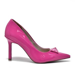 Scarpin Feminino Via Marte Verniz Pink 23-4502