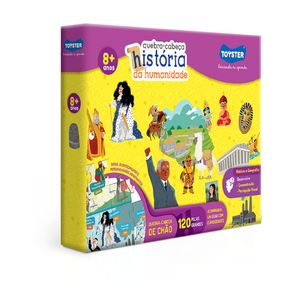 História da Humanidade  Quebra-cabeça  120 peças grandão - Toyster