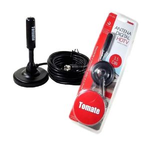 Antena para Tv Digital Interna Externa HDTV 3.5 Dbi Cabo 4.3m