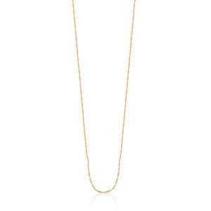 Corrente Elos Singapura 40 cm em Ouro 18k