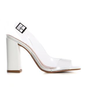 Sandália Feminina Zariff Vinil Branco