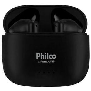 Fone de Ouvido Philco PFI200P Air Beats Bluetooth V5.3 IPX4 - Preto