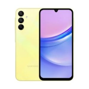 Smartphone Samsung Galaxy A15 4G Verde Claro 128GB, 4GB RAM, Processador Octa-Core, Câmera Tripla Traseira, Selfie de 13MP, Tela Infinita de 6.5" 90Hz