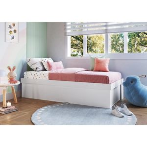 Cama Box Solteiro Articulável 90 Istambul ART Branco