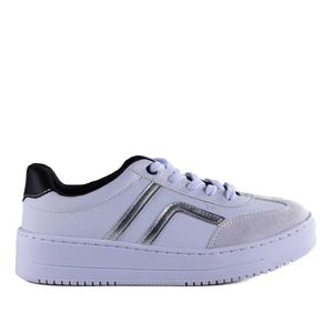Tênis Ramarim Feminino Casual 2491103 Branco/Prata