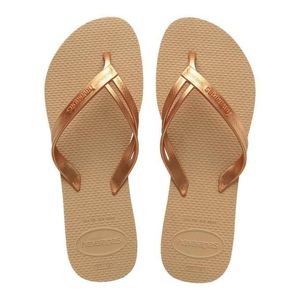 Chinelo Feminino Havaianas Elegance Dourado