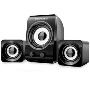 Caixa de Som Multilaser Multimidia 2.1 14W RMS USB SP172