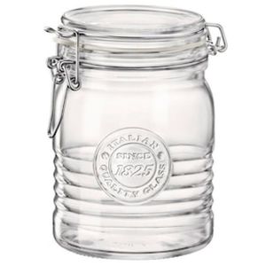 Pote Hermético Bormioli Rocco Officina 750 em Vidro  890 ml