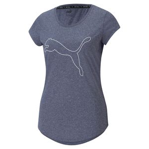Camiseta Performance Heather Cat Feminina Puma