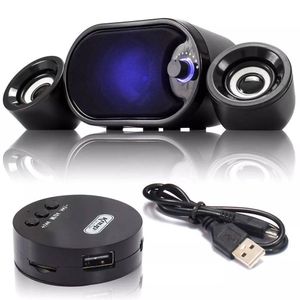 Caixa De Som Subwoofer 2.1 Bluetooth Usb para PC Notebook Home Theater Celular KP-6018H