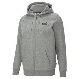 Moletom Puma ESS Logo Small FZ Hoodie Fleece Masculino