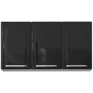 Armário Aéreo Triplo Itatiaia Luce com 3 Portas e 2 Prateleiras - 105cm de largura