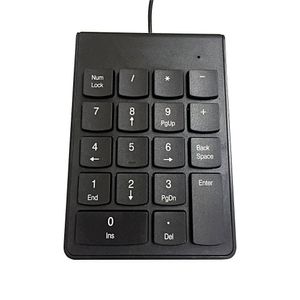 Teclado Numérico com Cabo Usb 2.0 - Preto