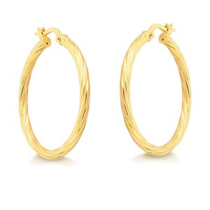 Brinco argola de Ouro 18k