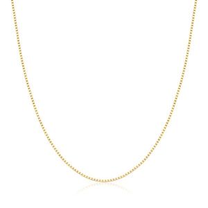 Corrente Malha Veneziana com 45cm em Ouro 18k