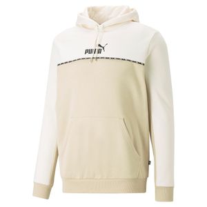 Moletom C/ Capuz Ess Block X Tape Hoodie Fleece Puma