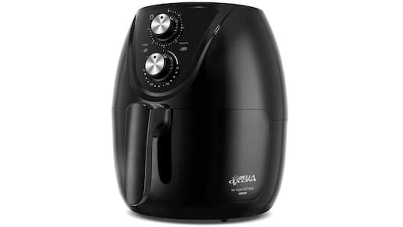 Fritadeira Air Fryer Britânia BCFR06 Bella Cuccina 3,8L - Preta - Shopping  do Sicredi