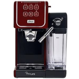 Cafeteira Espresso Oster PrimaLatte Touch 6801 - Vermelha