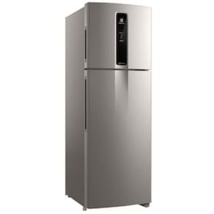 Geladeira Electrolux 390L Inverter Frost Free IF43S Duplex Efficient com AutoSense - Inox