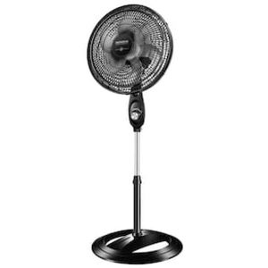 Ventilador de Coluna 40cm Mondial Super Power VSP40C 6 Pás 3 Velocidades Preto/Prata