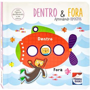 Livro Aprendendo... Opostos DENTRO &amp; FORA