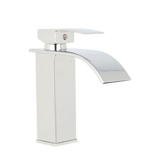 Misturador Monocomando Cascata Bica Baixa Cromado 1/4 Volta Premium