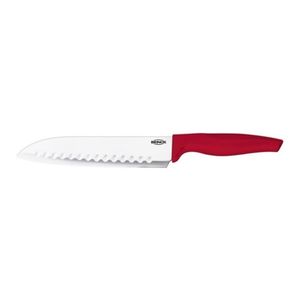 Faca Santoku 7 Cross Vermelho Brinox