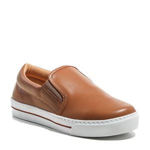 Tênis Feminino Slip On Caramelo 0237000