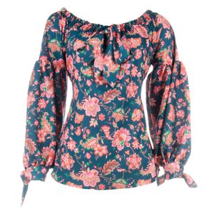 Blusa Ombro A Ombro Floral