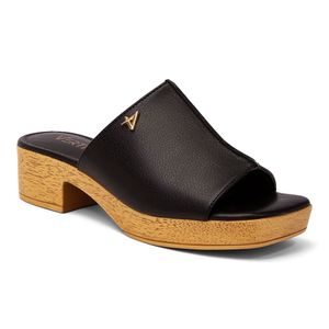 Mule Clog Comfort  Preto