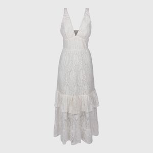 Vestido Renda  Offwhite