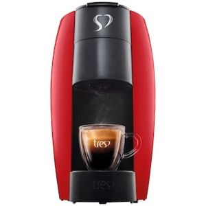 Cafeteira Espresso TRES Lov Automática Multibebidas  Vermelha