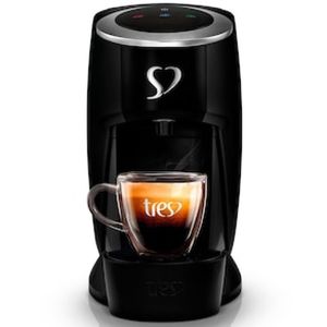 Cafeteira Espresso TRES Touch Automática Multibebidas - Preta