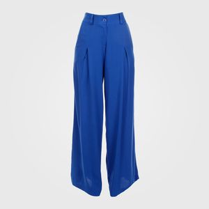 Calça Feminina Pantalona - Azul