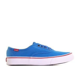 Tênis Feminino Coca-Cola 0471 Azul/Vermelho