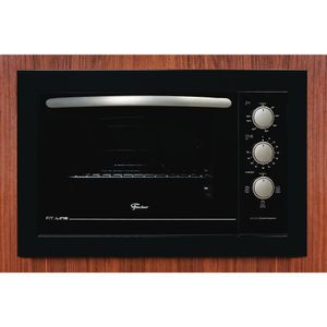 Forno Elétrico de Embutir Fischer Fit Line Preto 48L 220V