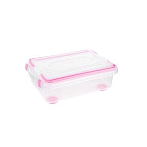 Organizador Baby Transparente com Rosa Plástico Sanremo 86 L