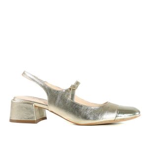 Sapato Feminino Chanel Zariff 7300506 Ouro Light