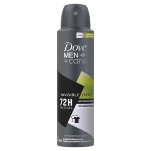 Desodorante Aerossol Dove Men+care Invisible Fresh 72h 150ml