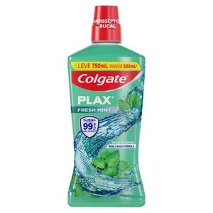 Enxaguatório Bucal Colgate Plax Fresh Mint L750p500ml