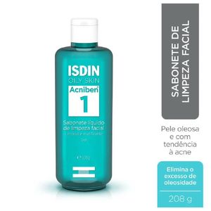 Sabonete Facial Isdin Pele Oleosa Acniben 208g